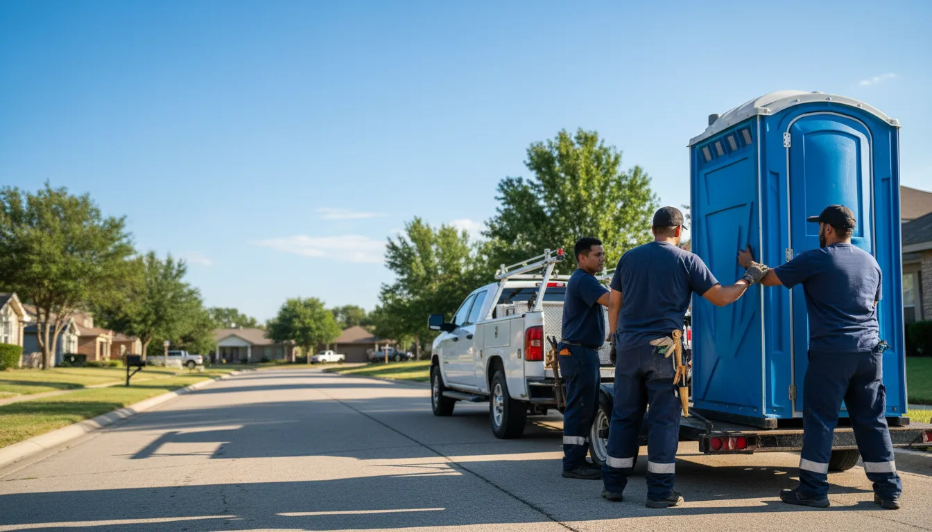 Portable Toilet Rental in Gilson, IL near me